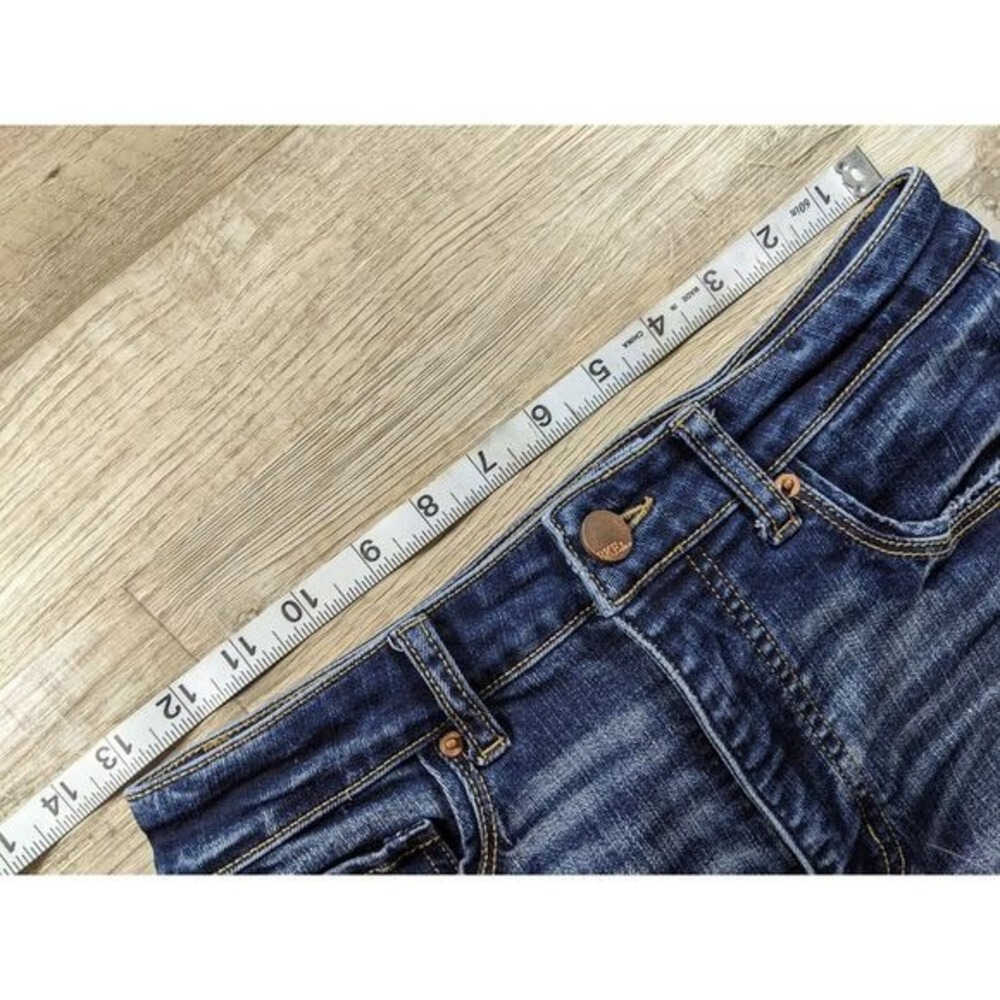 Slim Fit High Rise stretchy Tailored Boot Jeans BKE Billie W/26 Dark blue Wash - Picture 4 of 10